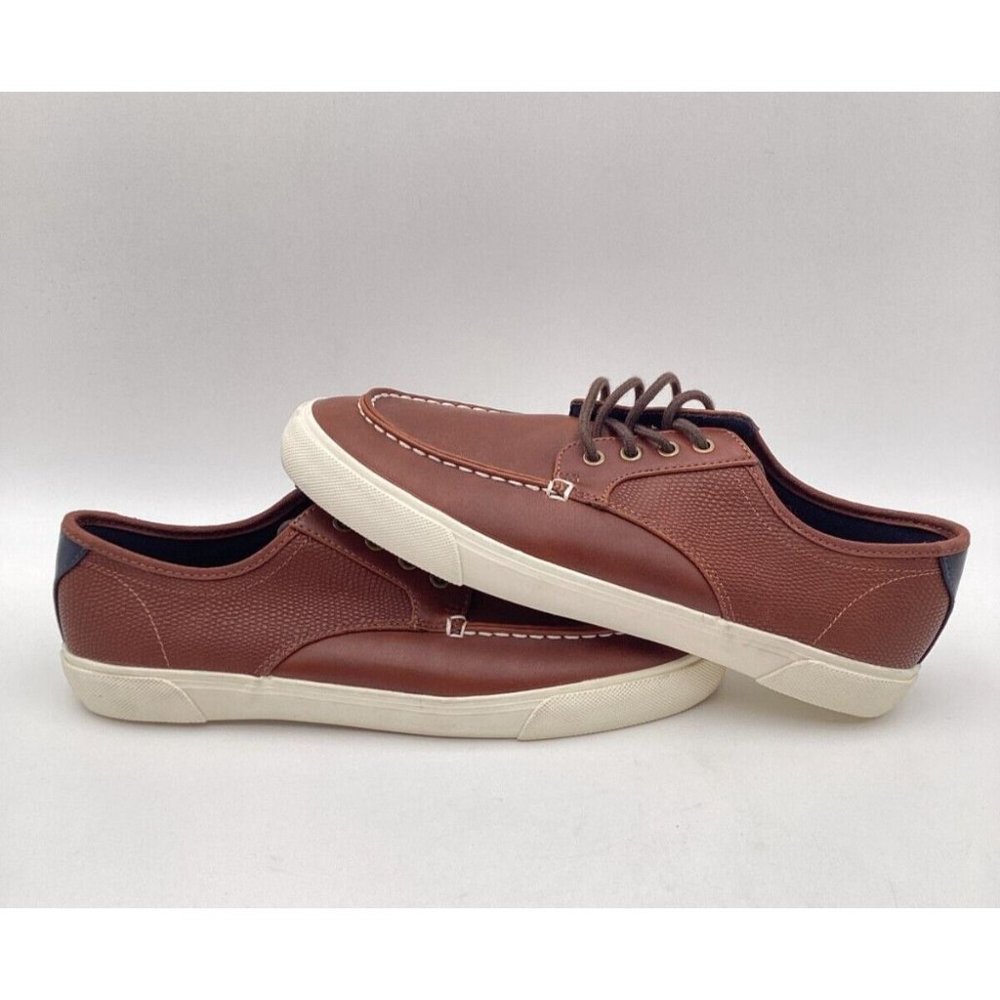 Call it Spring Codie Stitch Details Lace Up Closure Sneakers - Tan. Size 8. NEW